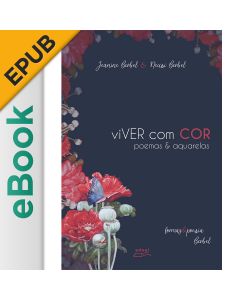 eBook - Viver com Cor: poemas & aquarelas EPUB